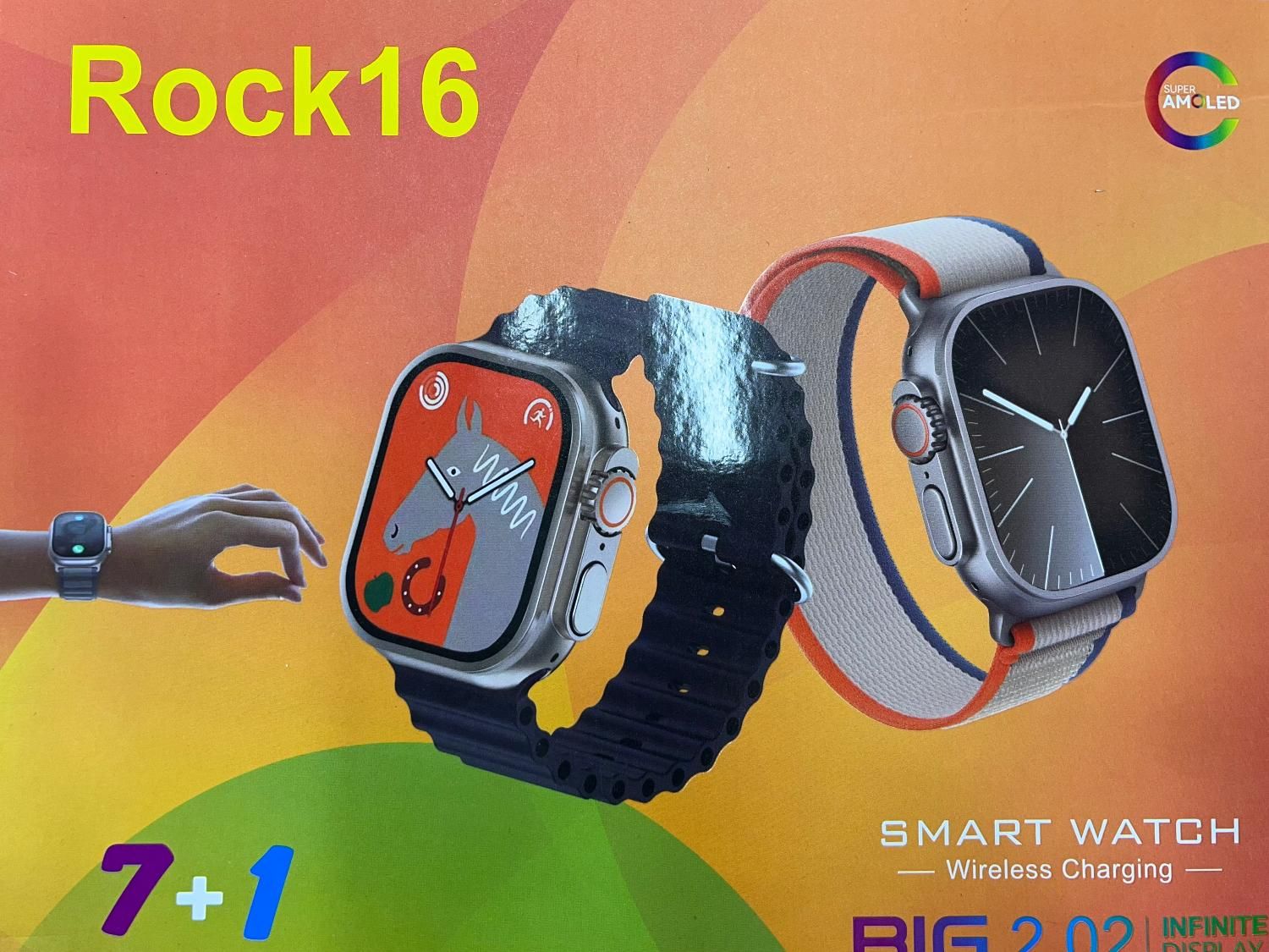 ساعت هوشمند ROCK 16 ارسال رایگان