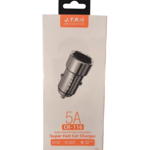 شارژر فندکی برای خودرو مدل JTR CR-116 + گارانتی